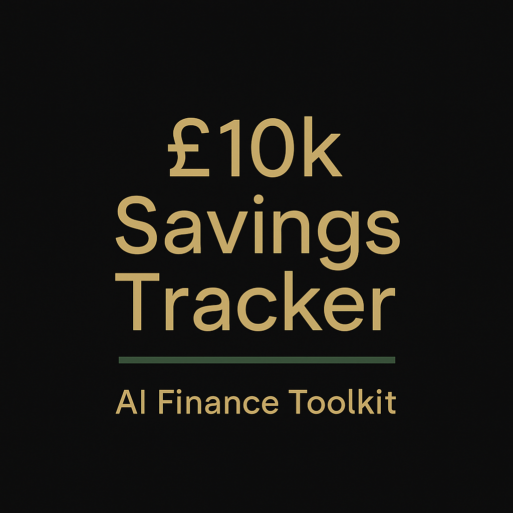 AI Finance Toolkit – £10k Savings Tracker