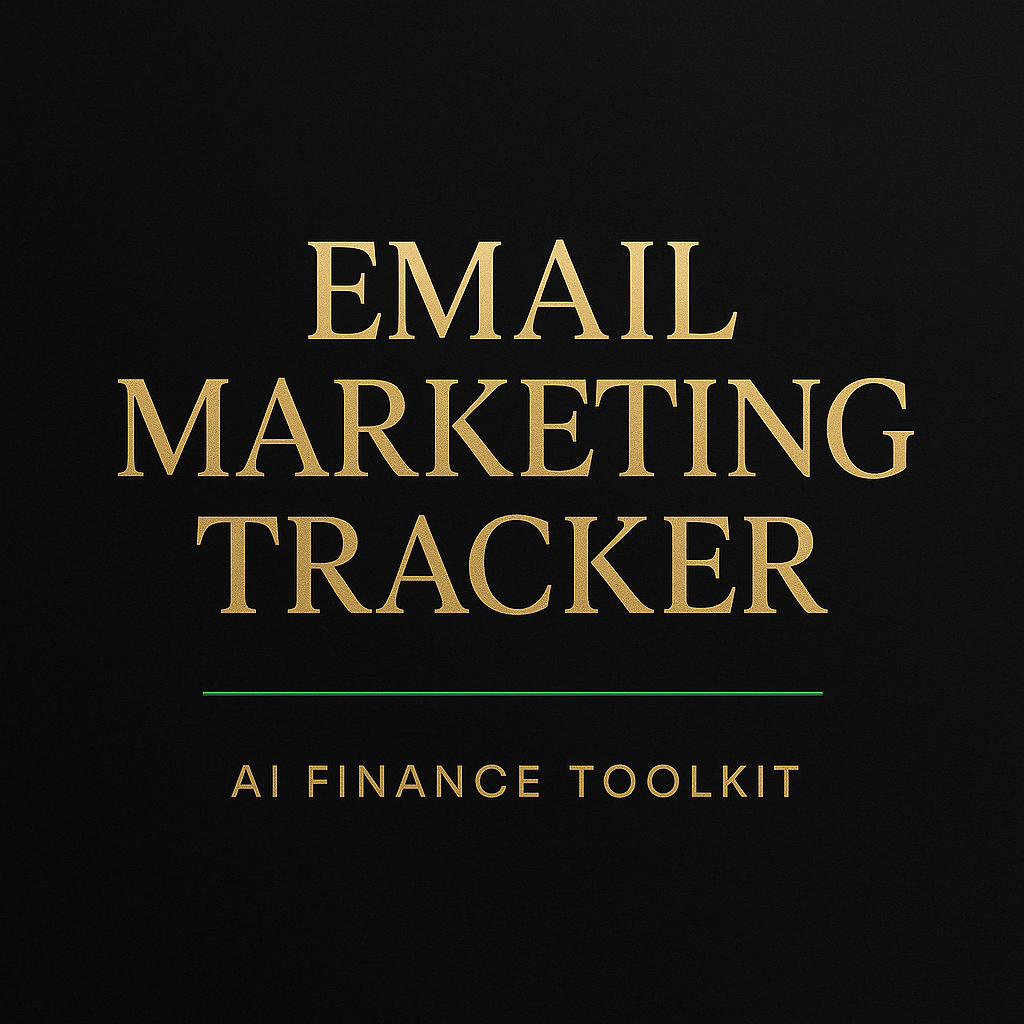 AI Finance Toolkit – Email Marketing Tracker