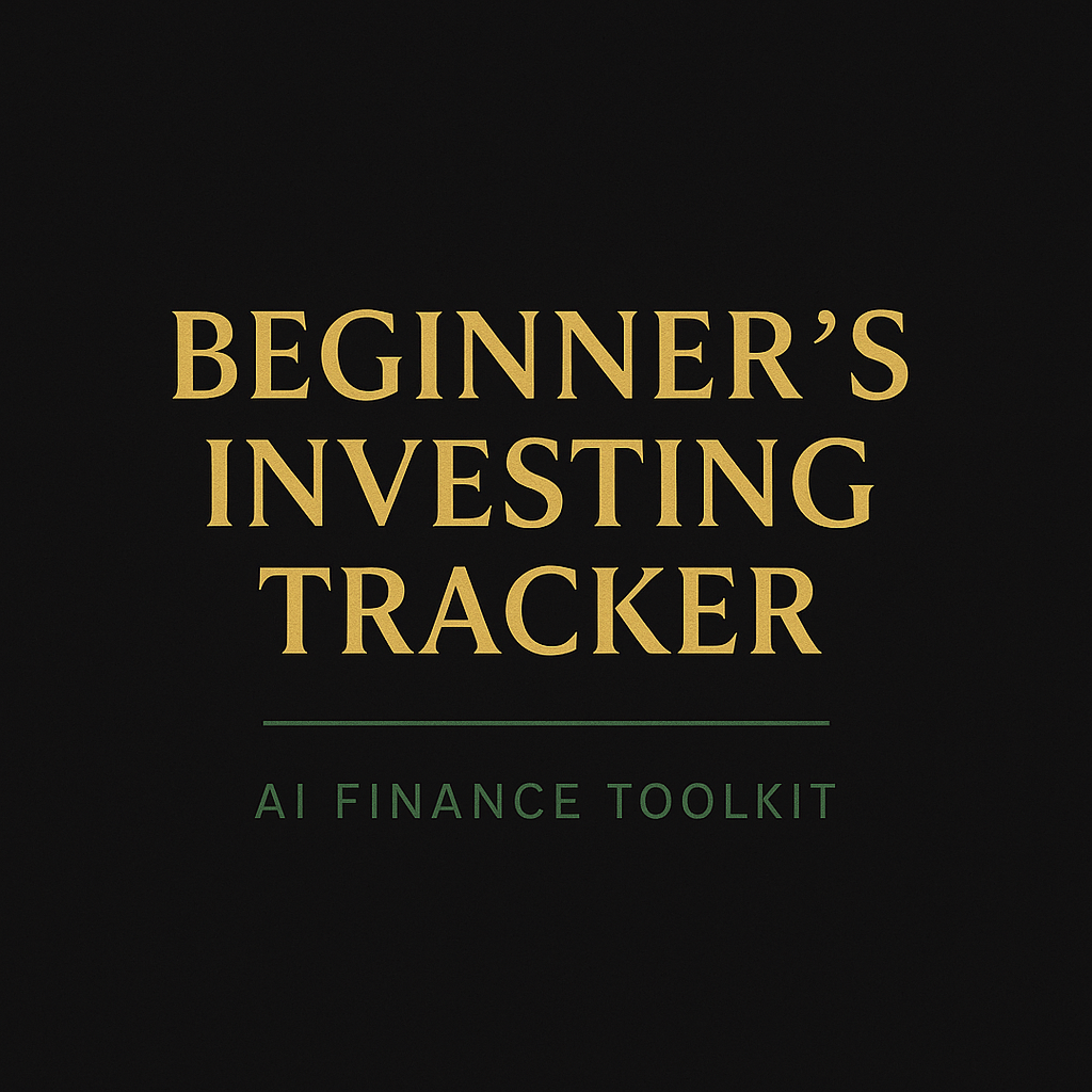AI Finance Toolkit – Beginner's Investing Tracker